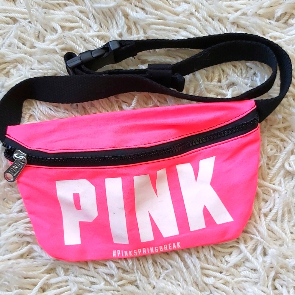 Pink women's  fanny pack